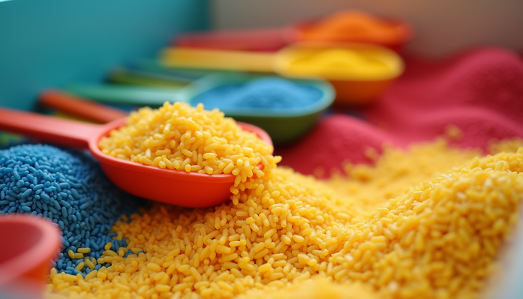Fun and Easy Ways to Make Coloured Rice/Pasta at Home with Your Kids