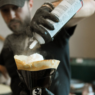 Mad irons cafe wedding cocktail crepes