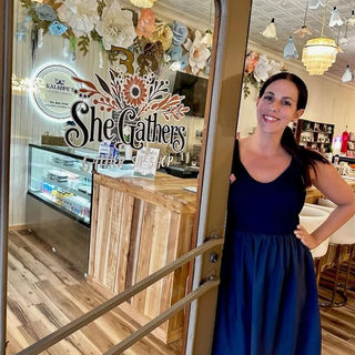 she gathers bridesmaid gifts