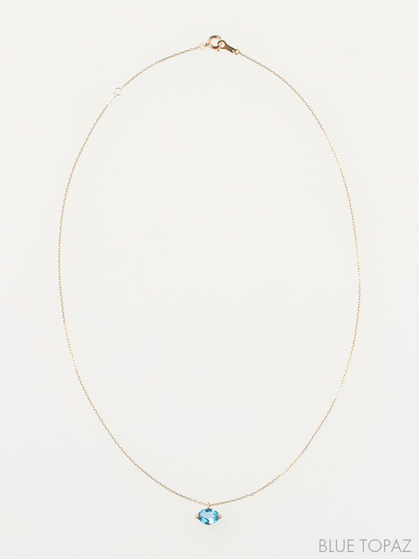 サムネイル： FRUIT TART ONE STONE NECKLACE