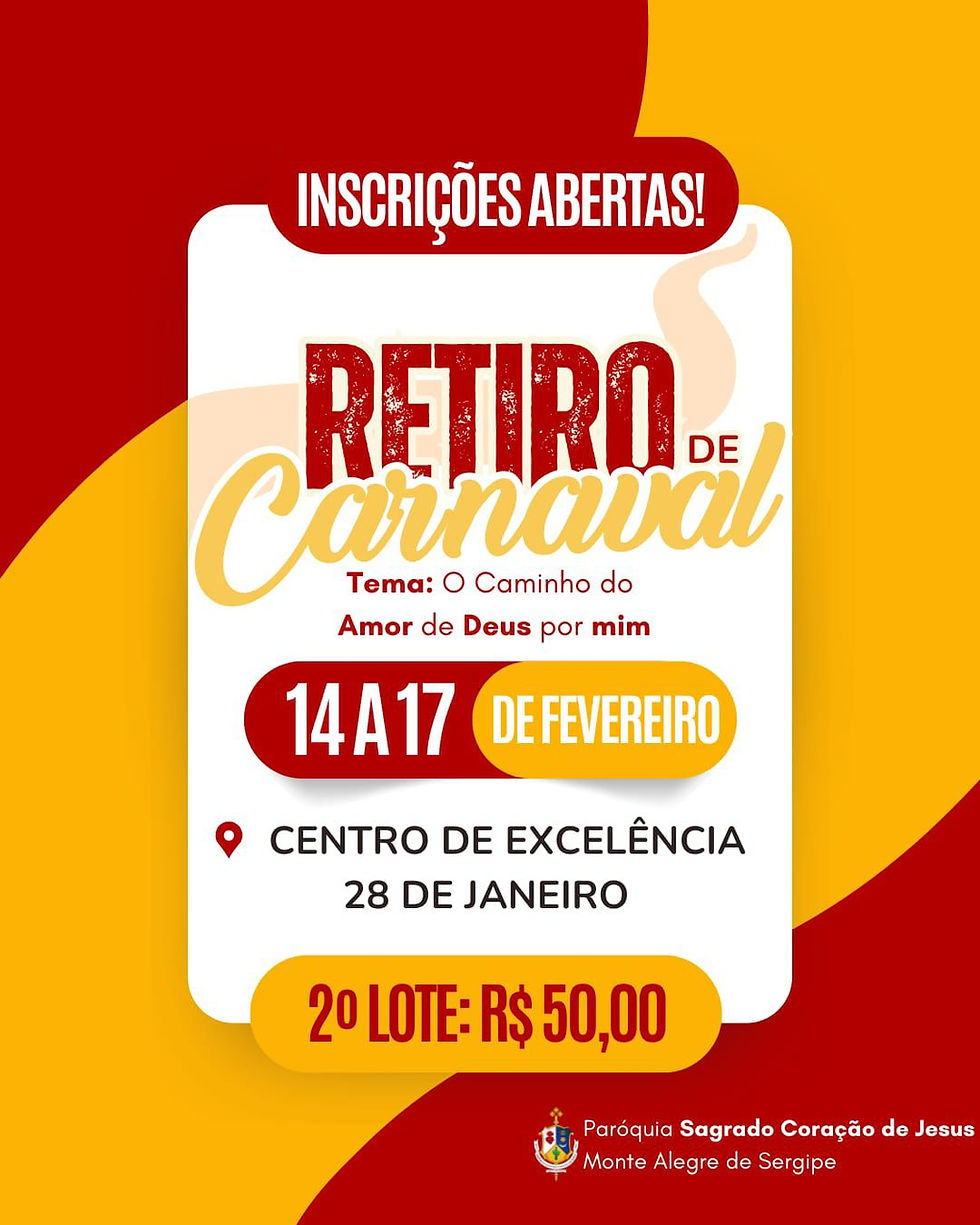 Paróquias da Diocese de Propriá promovem Retiros de Carnaval como alternativa de fé e espiritualidade