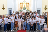 Mais de 280 jovens recebem o Sacramento da Crisma na Paróquia Senhora Sant’Ana, em Aquidabã.