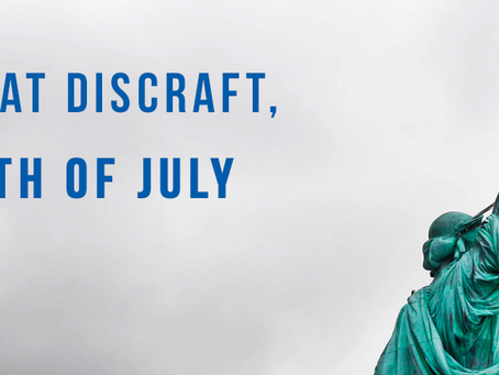 Happy 4th of July, from Discraft
