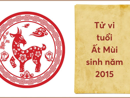 Phong Thủy cho người sinh năm 2015 – Tuổi Ất Mùi, Mệnh Sa Trung Kim
