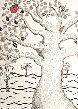 La meilleure pomme est sur la plus haute branche