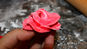 Cómo hacer rosas con fondant