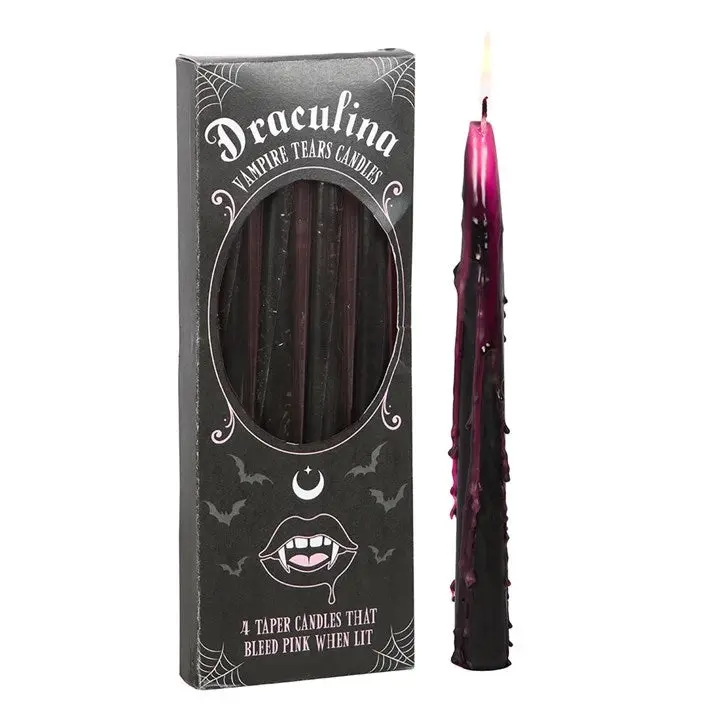 Draculina Vampire Tears Candles (Set of 4)