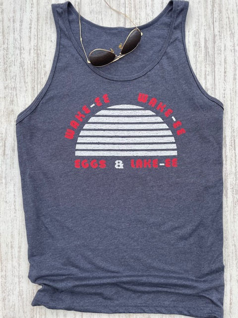 Wakee Wakee Tank Heather Blue