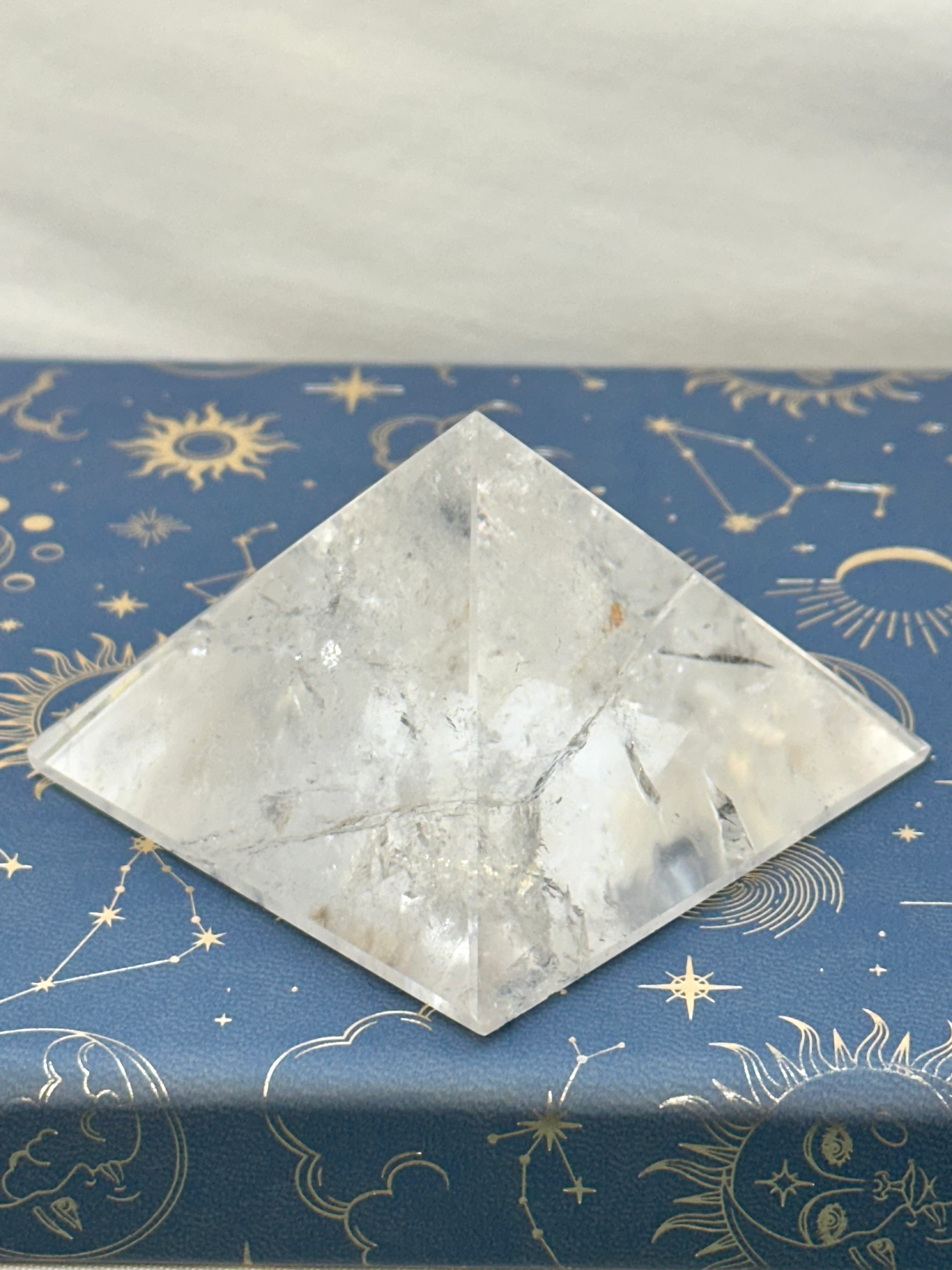 Clear Quartz Pyramid A