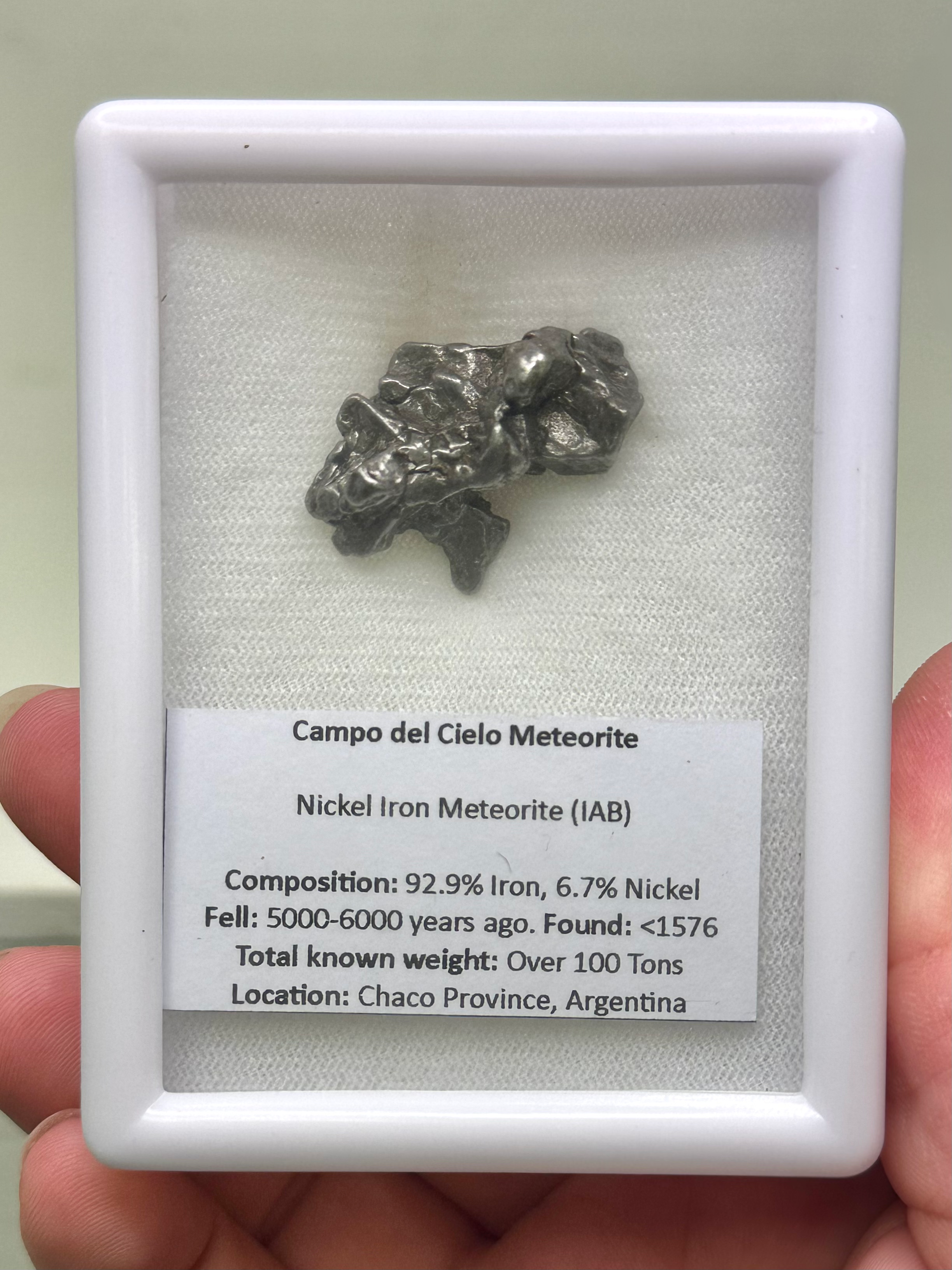 Campo del Cielo Meteorite Large