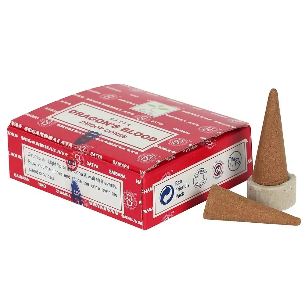 Dragon's Blood Dhoop Cones