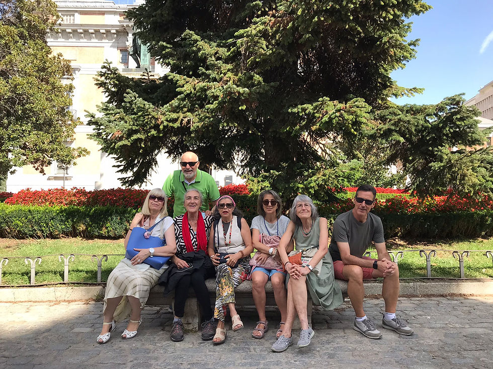 Afasia Activa visita el Jardín Botánico