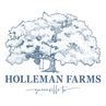 Holleman Farms Logo in blue