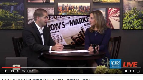 Real Estate and Business Update - Week of October 3 2016