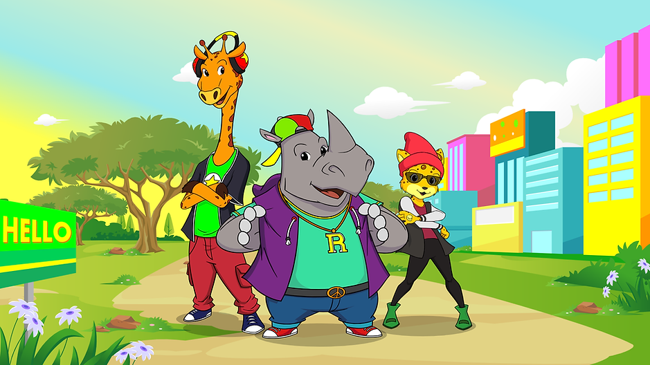 Picture of Tots Mots crew - DJ Raffe, Young Rizz, and Layla Leopard