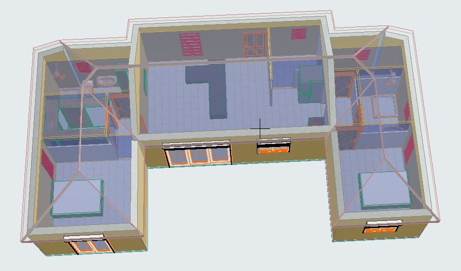 Miniature : ABIGAELLE 88M² - PLAN MODIFIABLE DWG PLN PDF