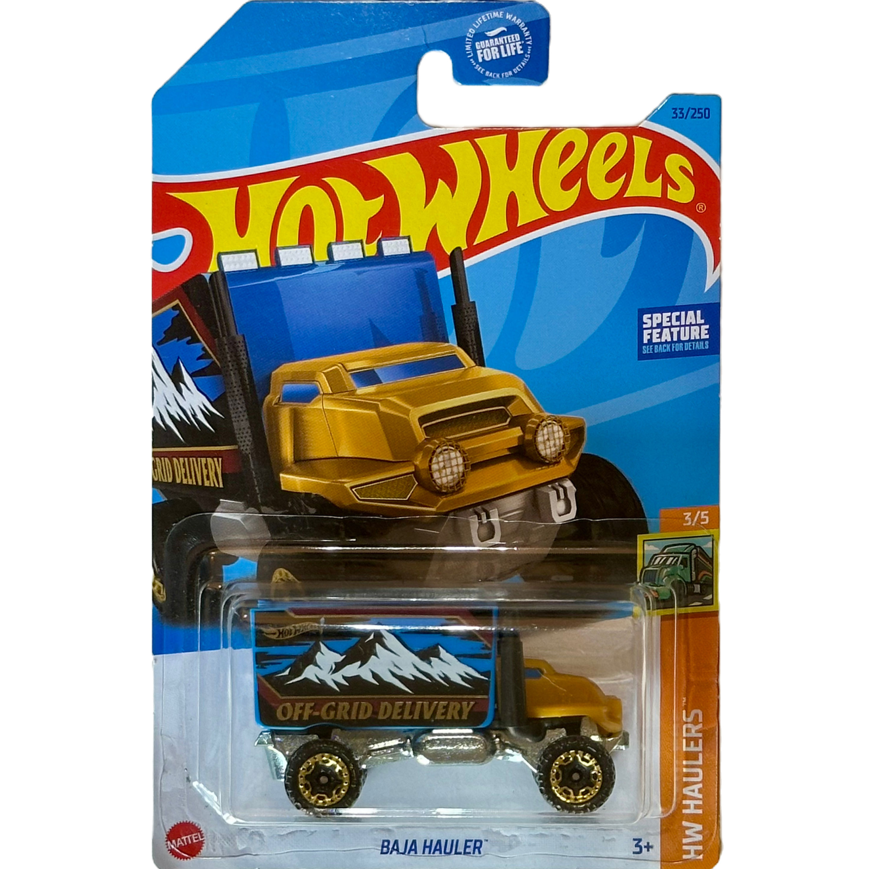 Baja Hauler Hotwheels