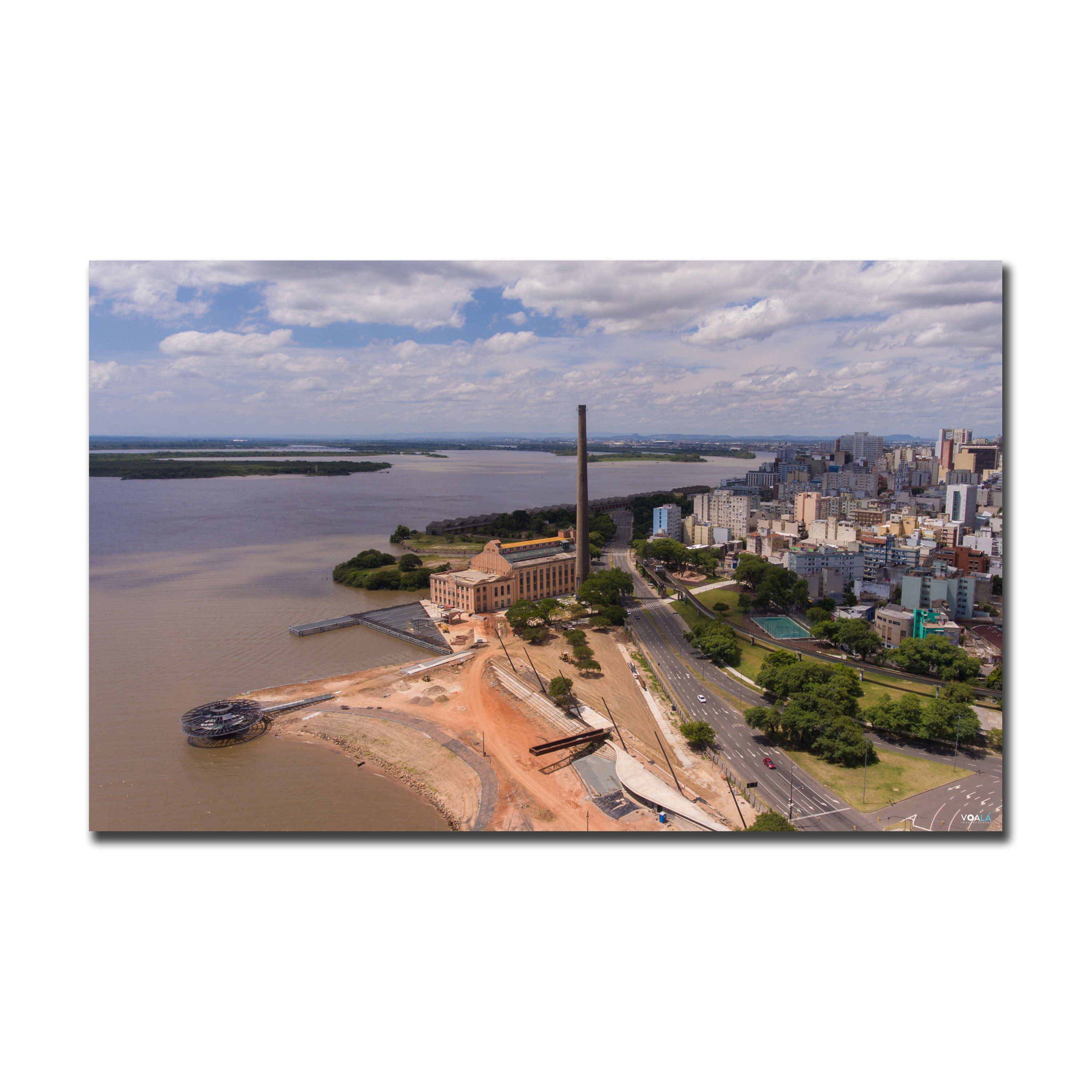 Quadro Revitalização Usina do Gasômetro - Porto Alegre - RS