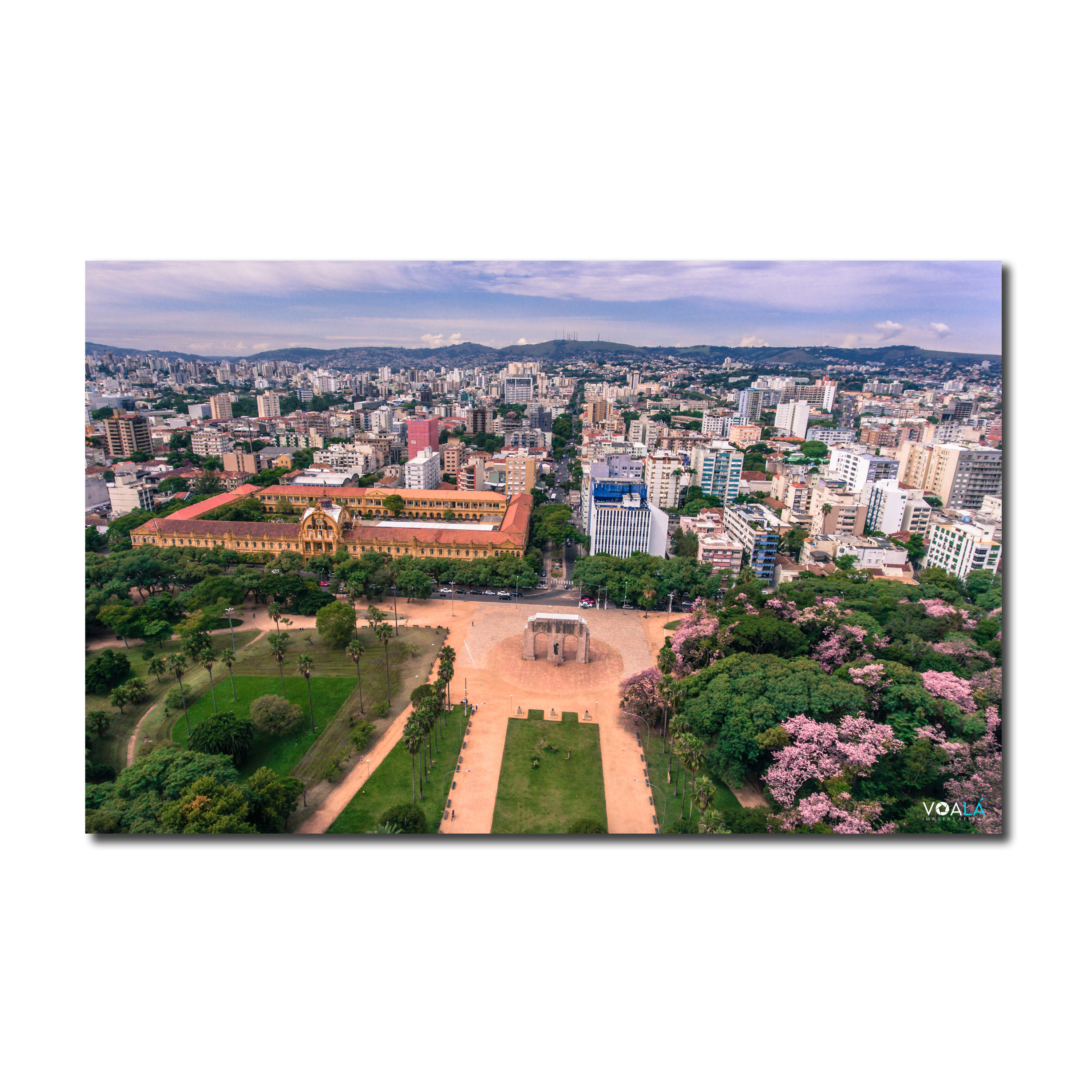 Quadro Parque Farroupilha e Colégio Militar - Porto Alegre - RS