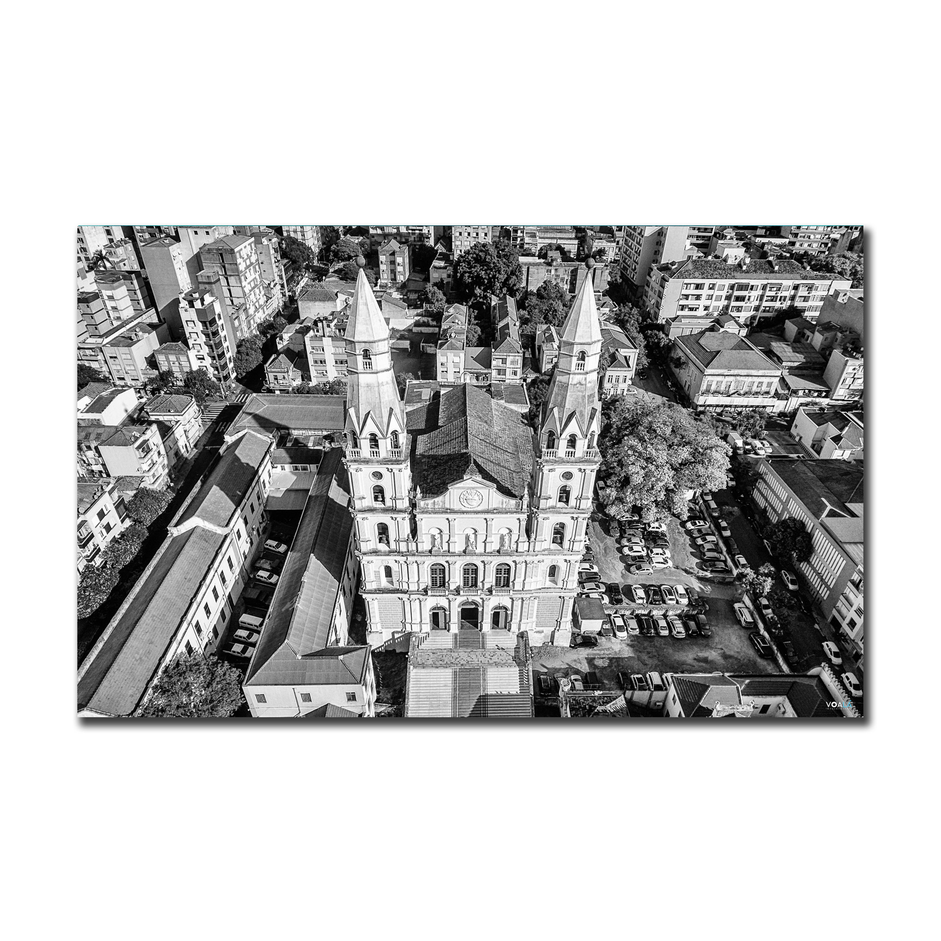 Quadro Igreja Nossa Senhora das Dores P&B - Porto Alegre - RS