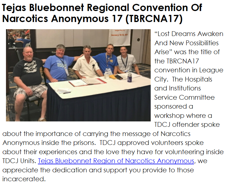 Texas Prison Group 1