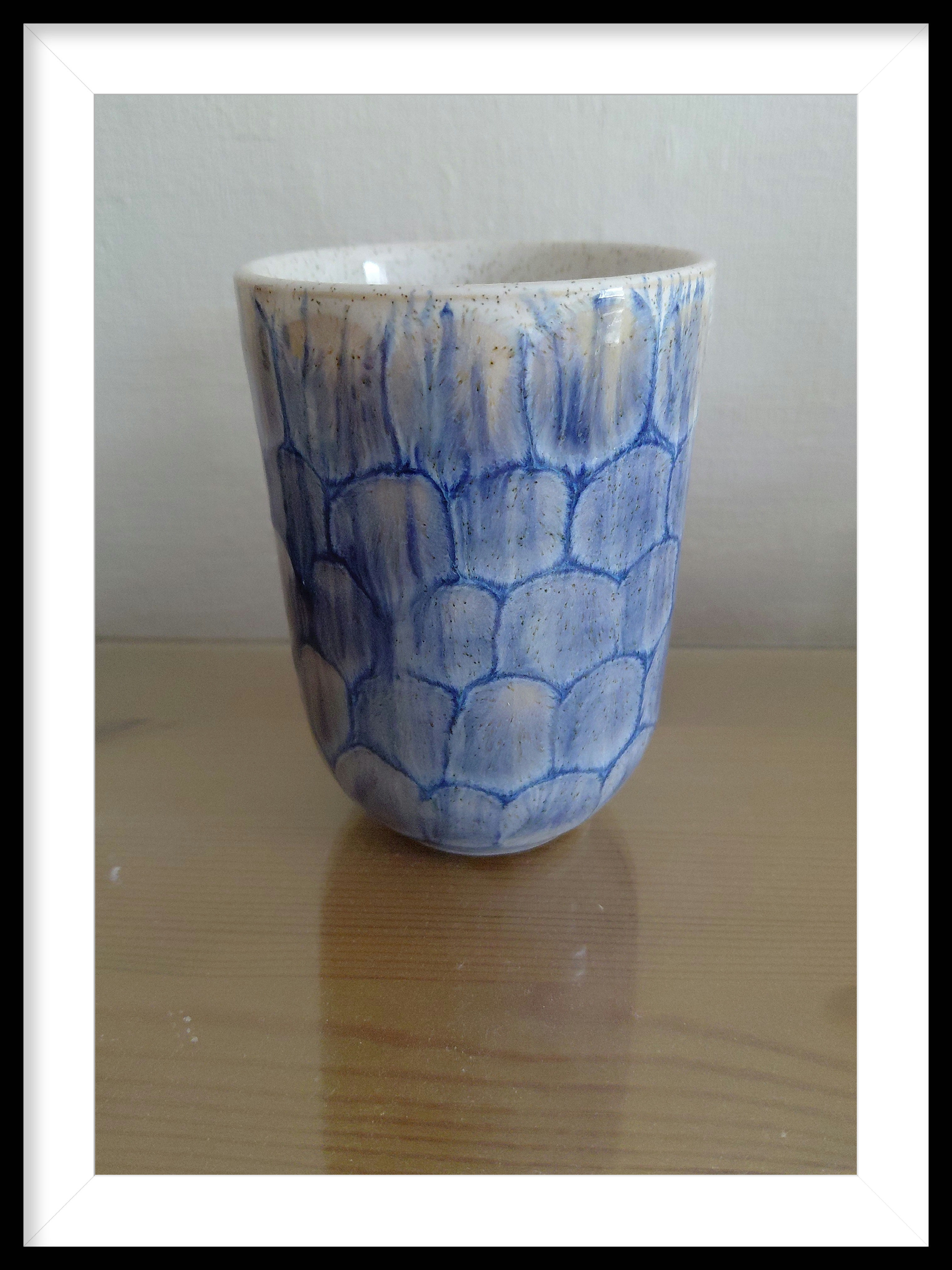 Ceramic jar scented candle