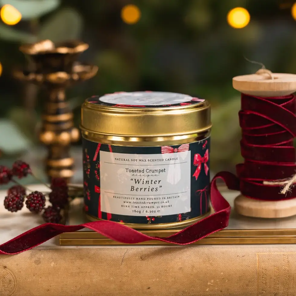 Winter Berries Candle