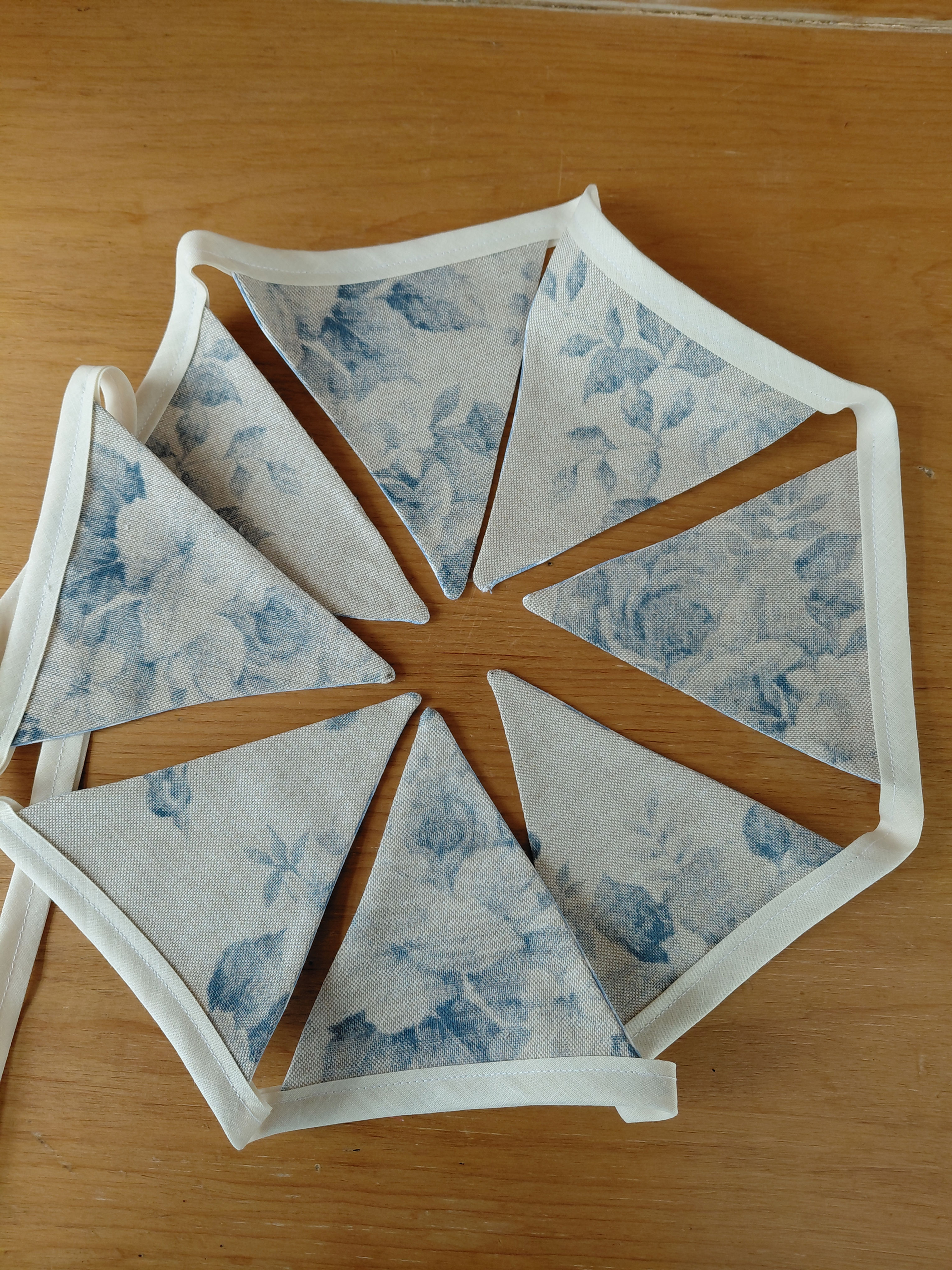 Faded rose bunting
