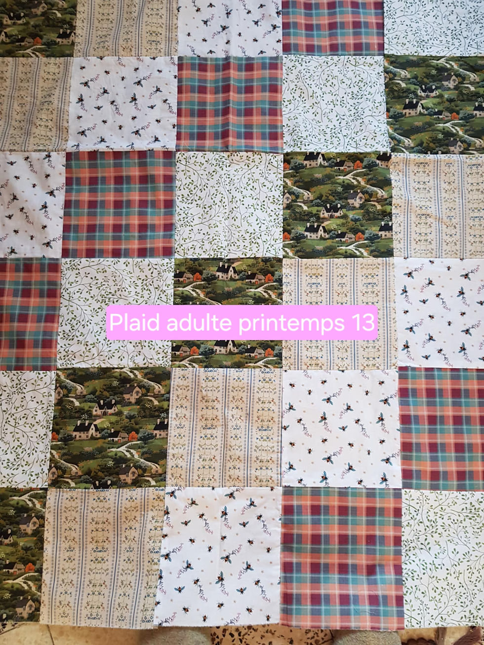 Miniature : Le plaid toudoux Printemps 