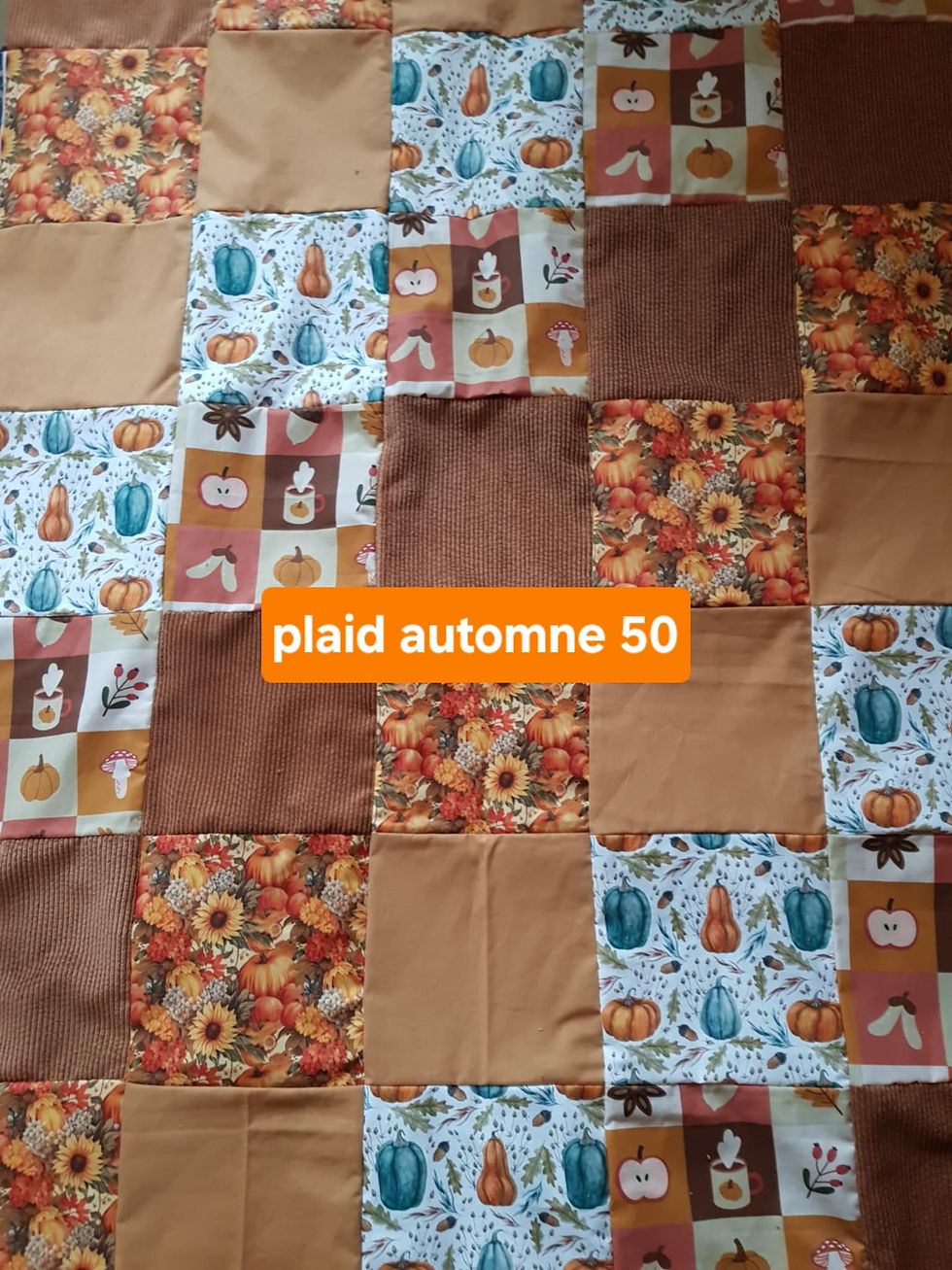 Miniature : Le plaid automne