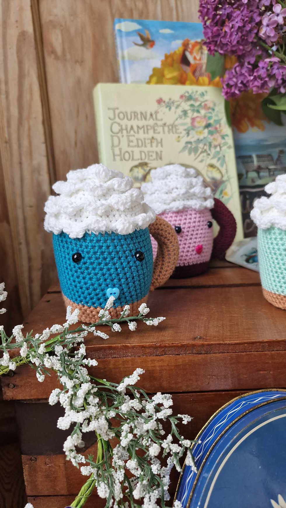 Miniature : Les petits tasses au crochet