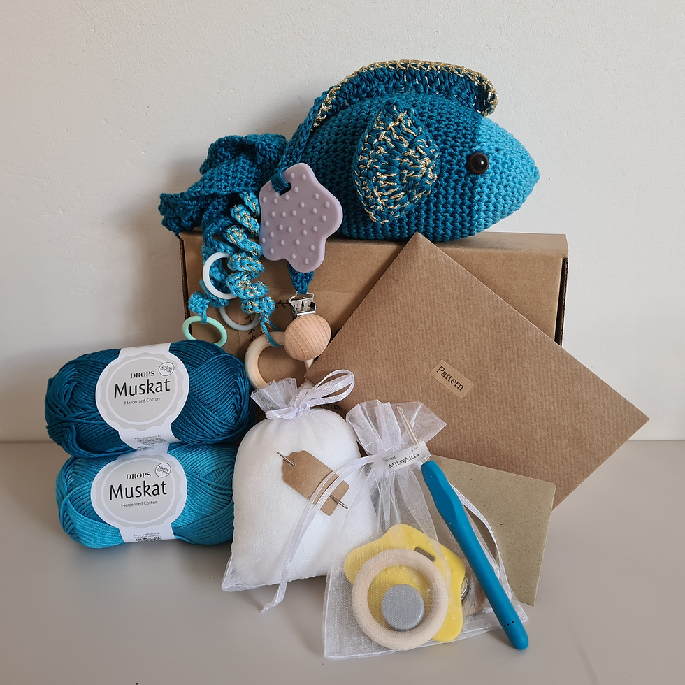 Thumbnail: Sensory Fish Crochet Kit