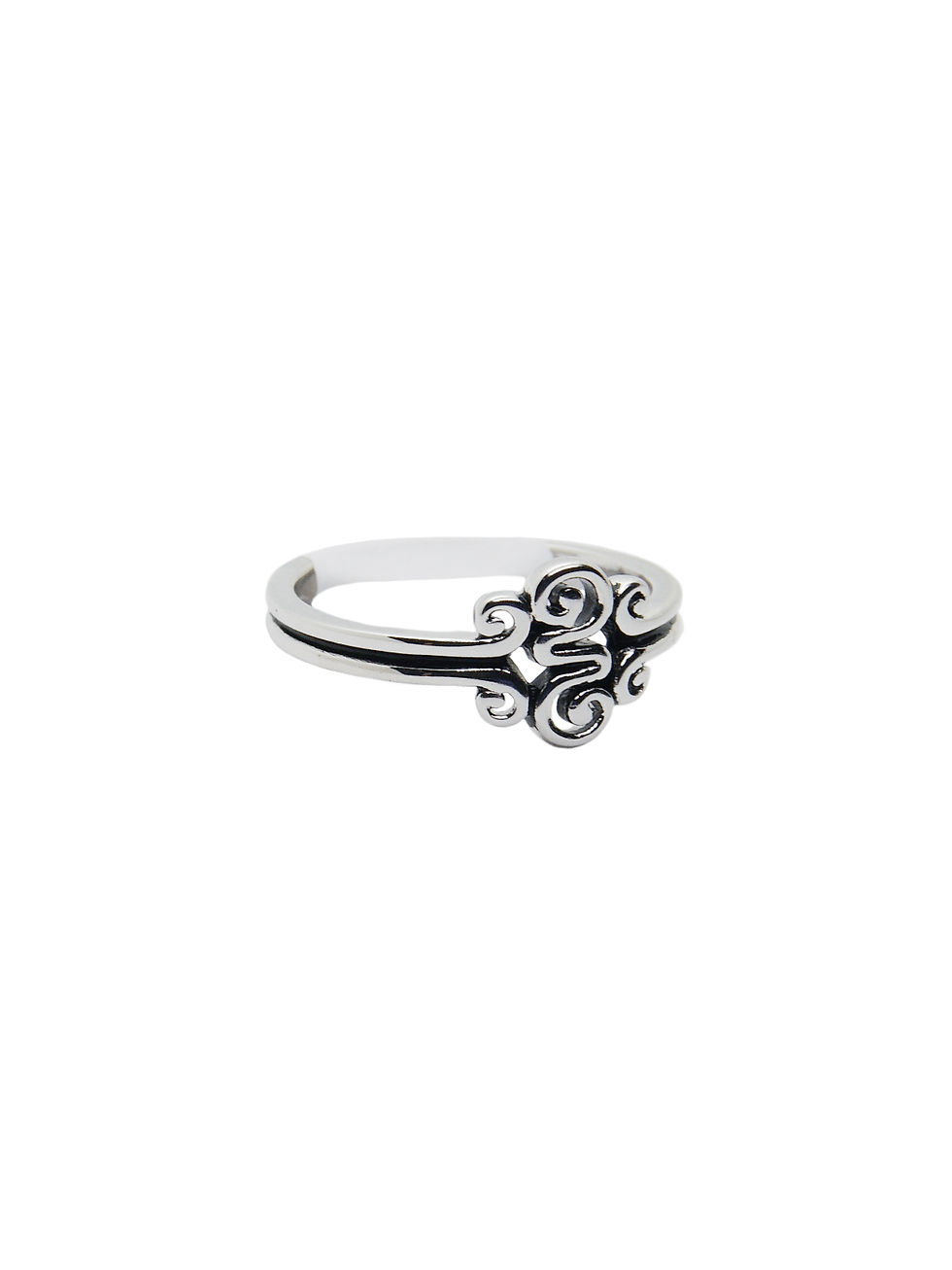 Thumbnail: R217 - Sterling Silver Tight Swirl Ring