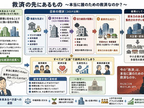 救済の先にあるもの。本当に日本に必要なことは