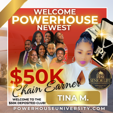 powerhouse university 50K earner