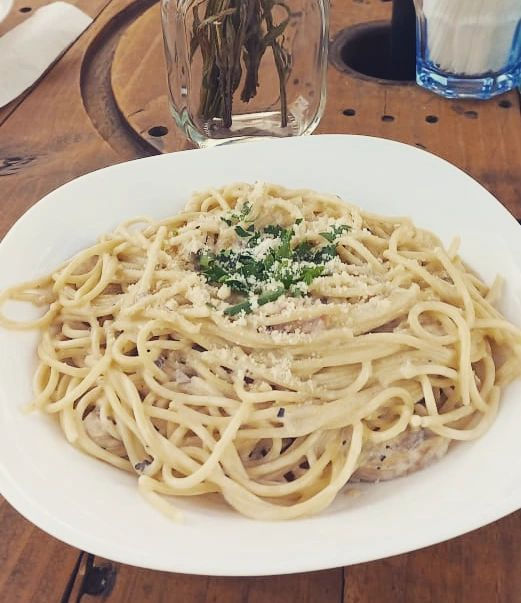 Pasta Chicken Blue