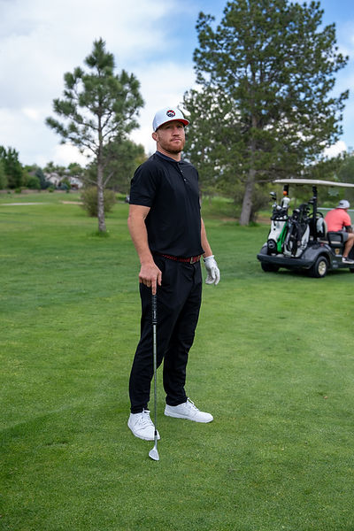 Justin Gaethje Golfing