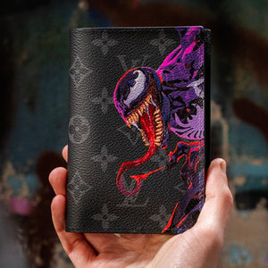 Custom Venom Louis Vuitton Passport Cover 