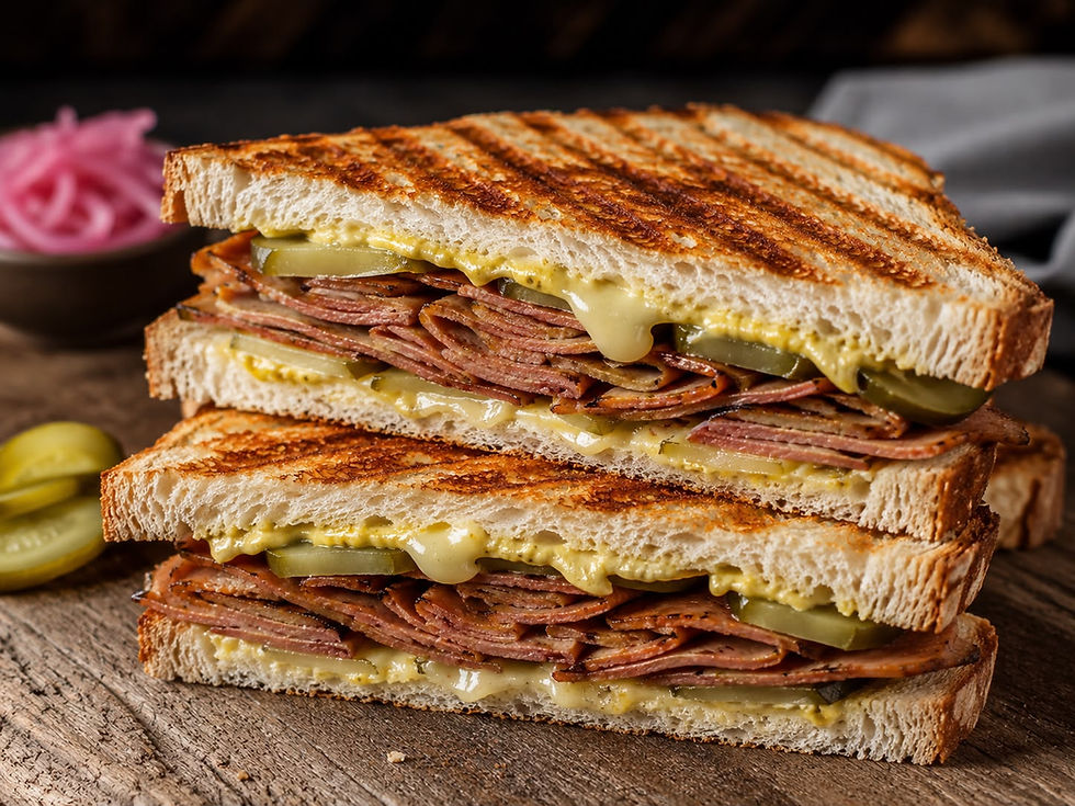 Petrami Sandwich _ die plant-based Alternative zum Pastramiburger