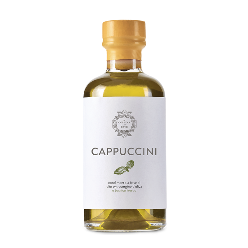 olio extravergine di oliva al basilico