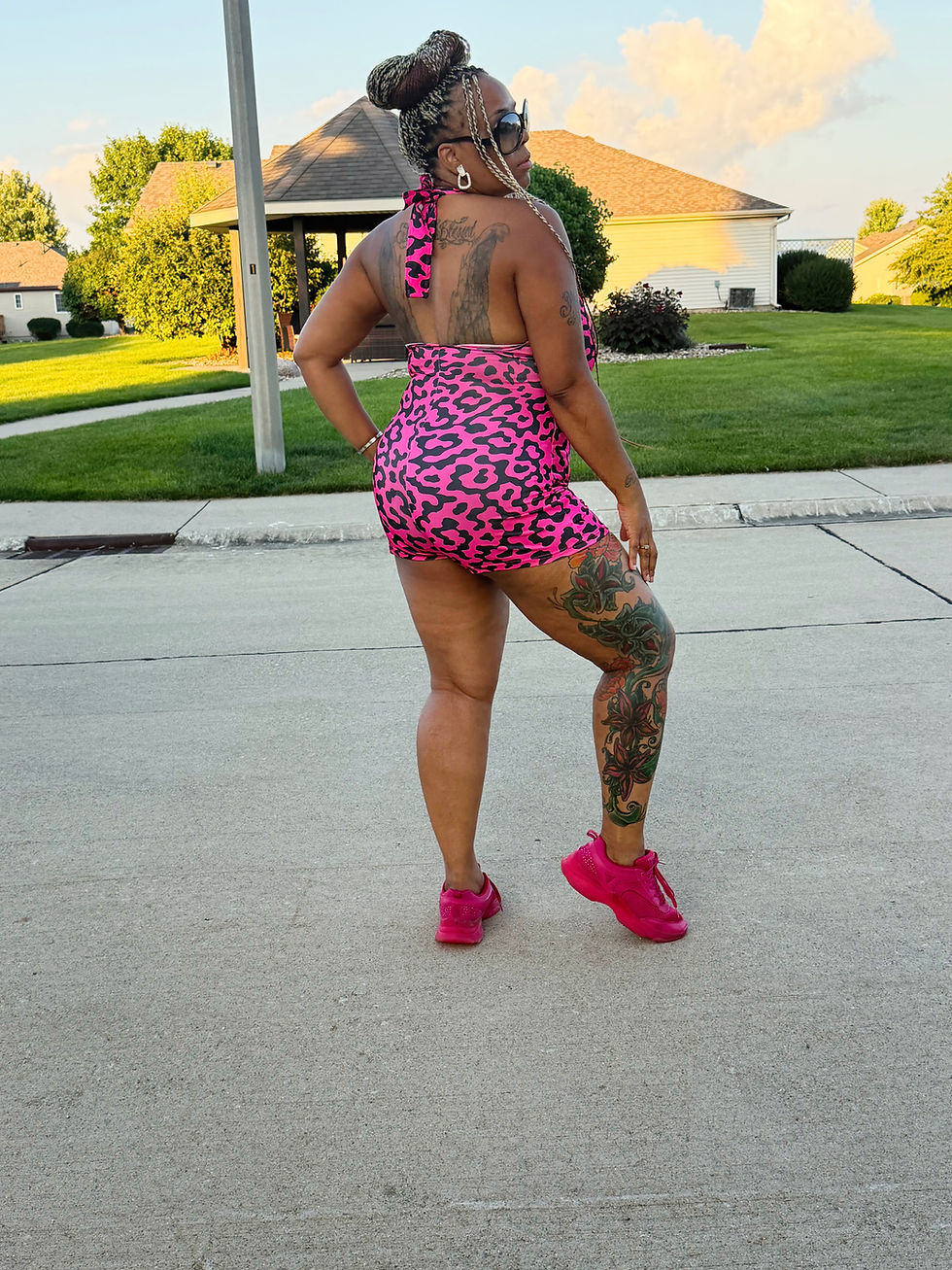 Thumbnail: Soft And Lovely Leopard Romper