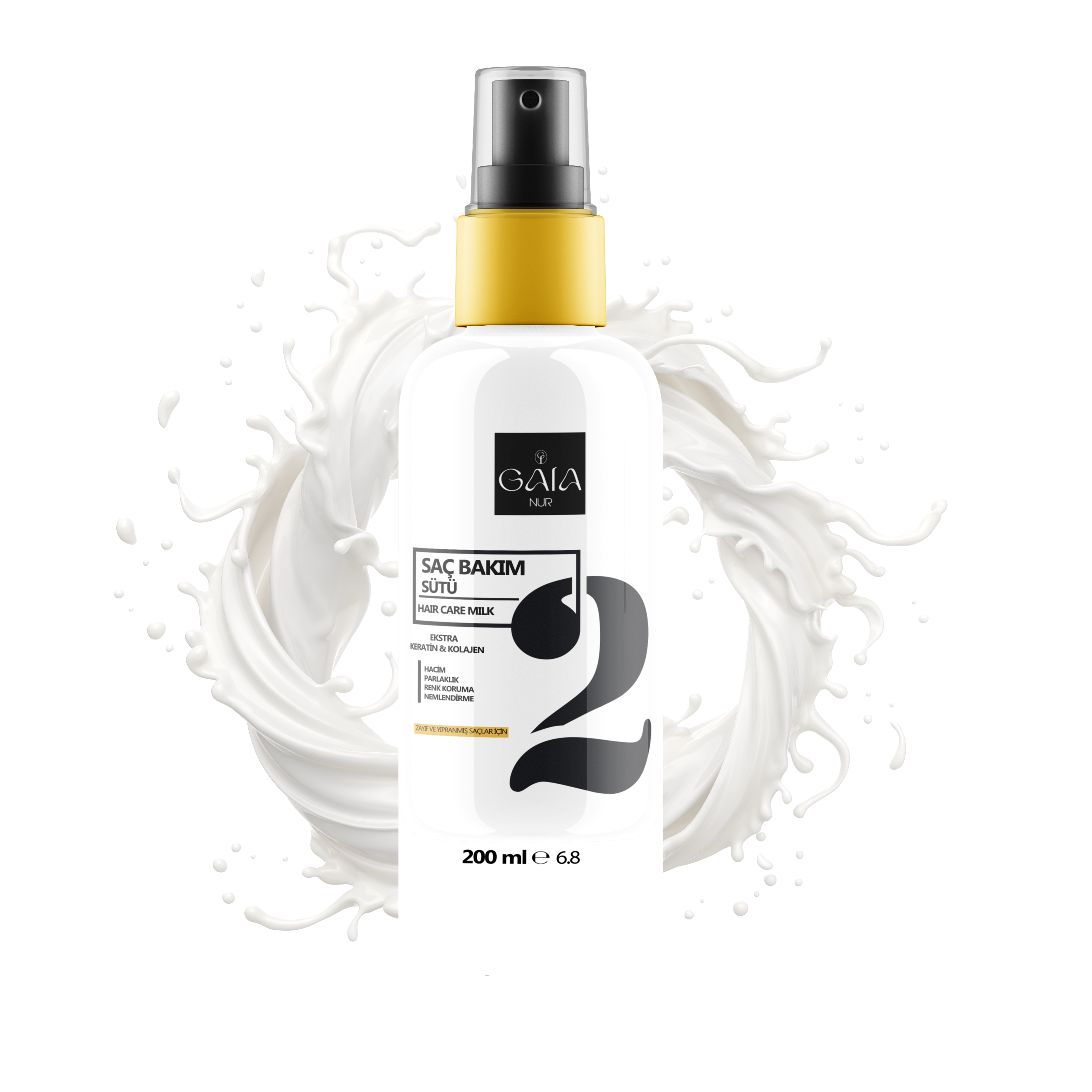 Gaia Nur Saç Bakım Sütü