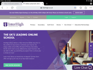 UK online learning - Interhigh 'Taster Sessions'