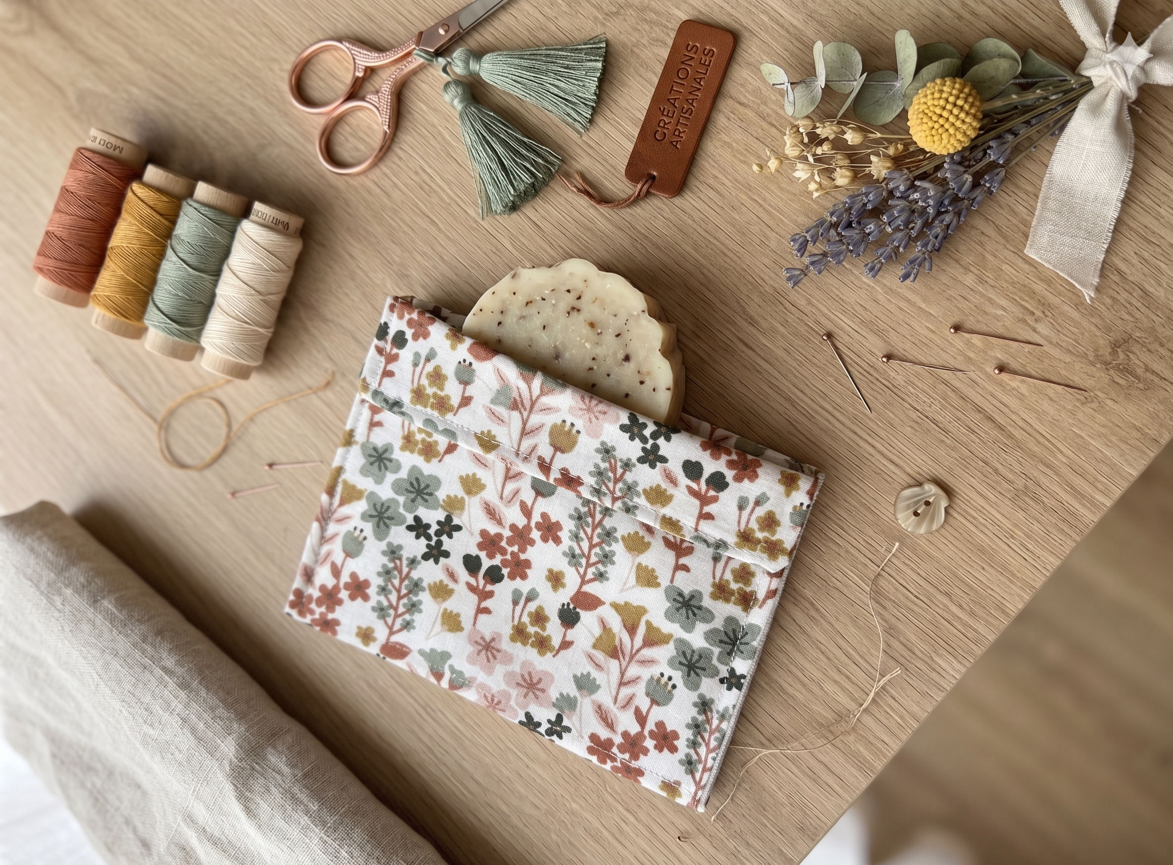 Pochette à savon