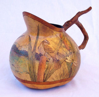 Blackbird Serenade Gourd Pitcher - (k barbieri).jpg