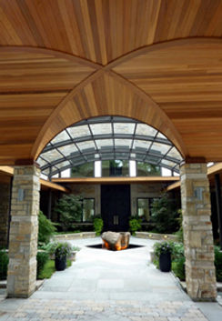 Hansen Residence archway