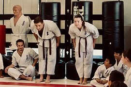 Bowing in for Kata as 1st Kyu for the last time