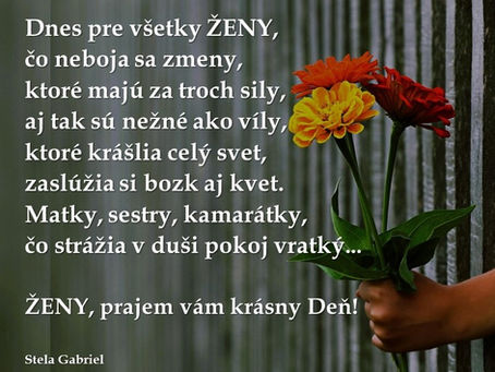 Nedeľný list: MDŽ