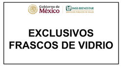 LETRERO EXCLUSIVO FRASCO VIDRIO