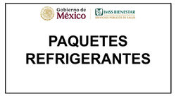LETREROS PAQUETES REFRIGERANTES